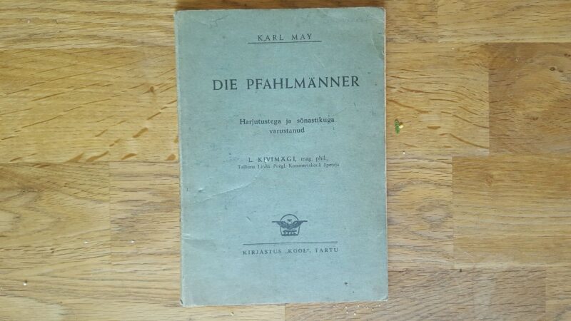 48107928 Kooliraamat . Karl May . 1940