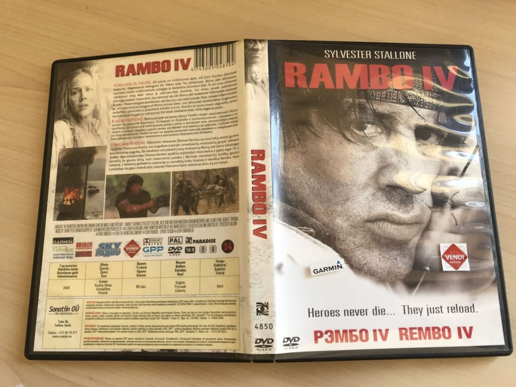 Rambo IV 4 DVD