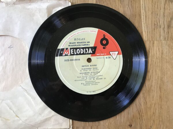 Artur Rinne LP Vinüül 7