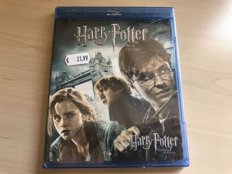 48224447 UUS! Harry Potter Ja Surma Vägised 1. Osa Blu-ray