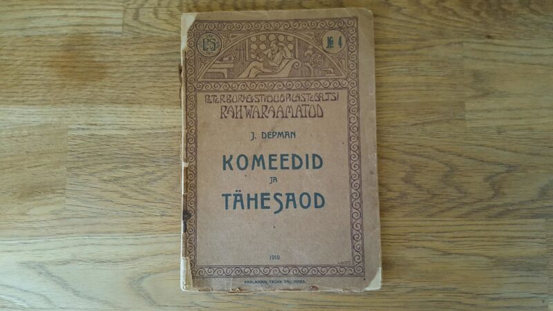 48320187 Komeedid ja tähesaod . 1910 J. Depman