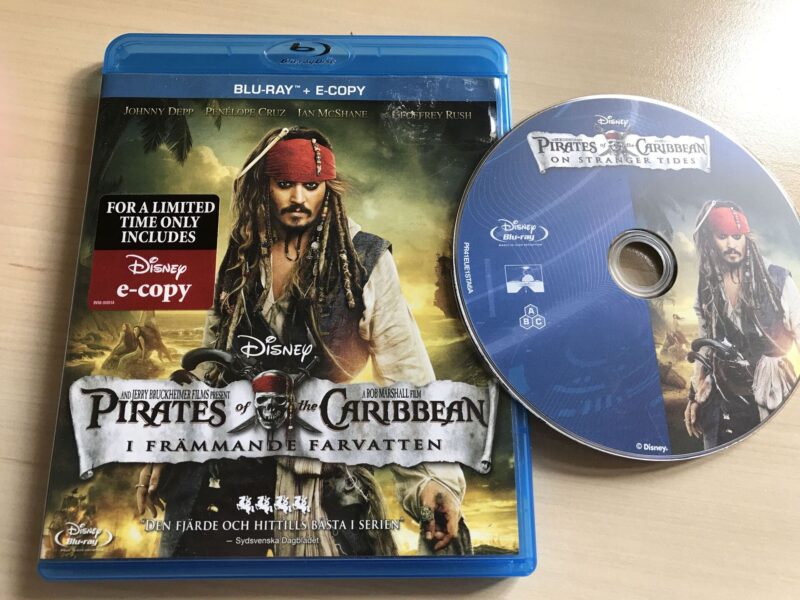 48374098 Kariibi Mere Piraadid Pirates Of Caribbean Blu-ray
