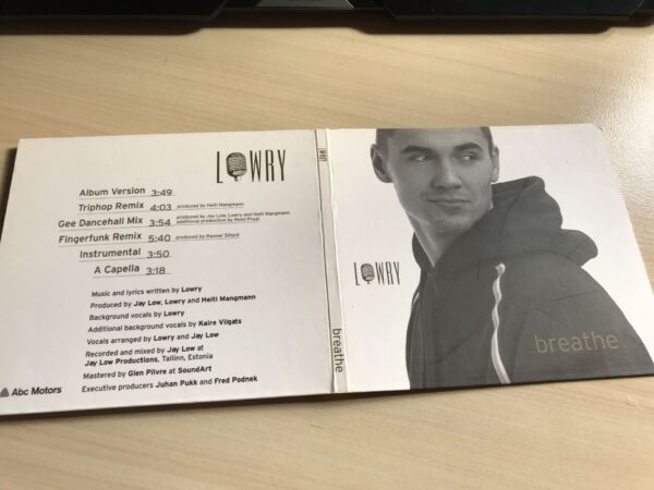 Lowry - Breathe CD