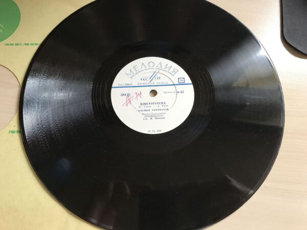 Kalmer Tennosaar Ja Ott Raukas Šellak Plaat