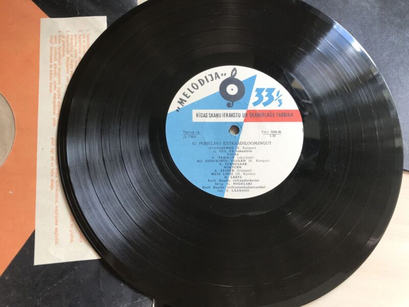 48539317 G. Podelski Estraadiloomingut LP Vinüül 10
