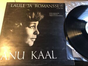 Anu Kaal - Laule ja Romansse LP Vinüül