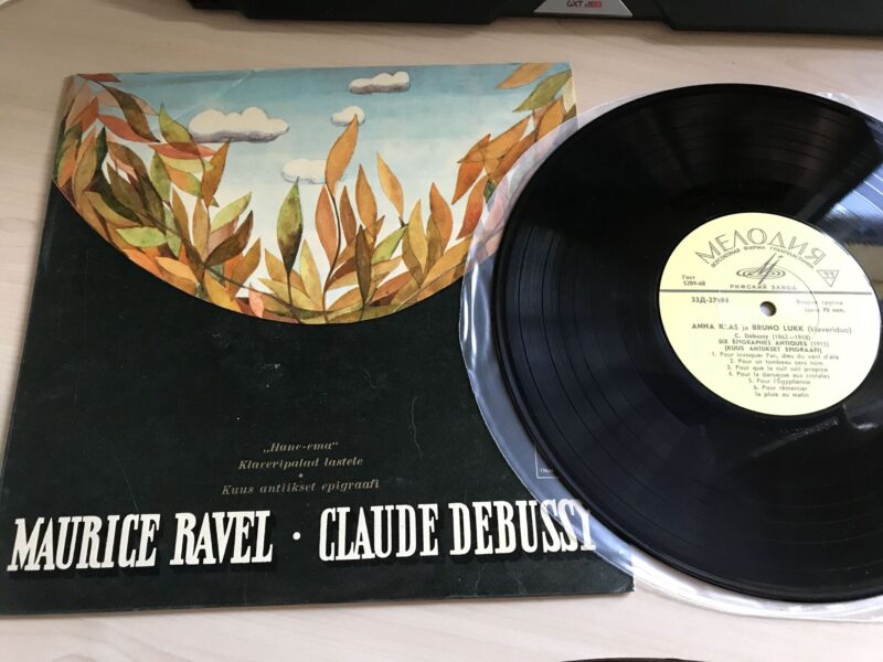 48706181 Maurice Ravel Claude Debussy - Anna Klas Ja Bruno Lukk LP
