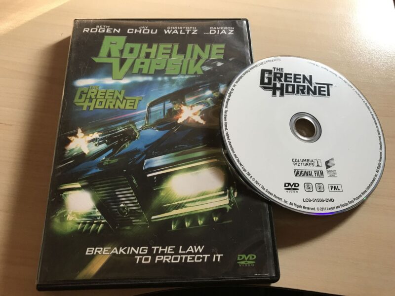 48917871 Roheline Vapsik The Green Hornet DVD