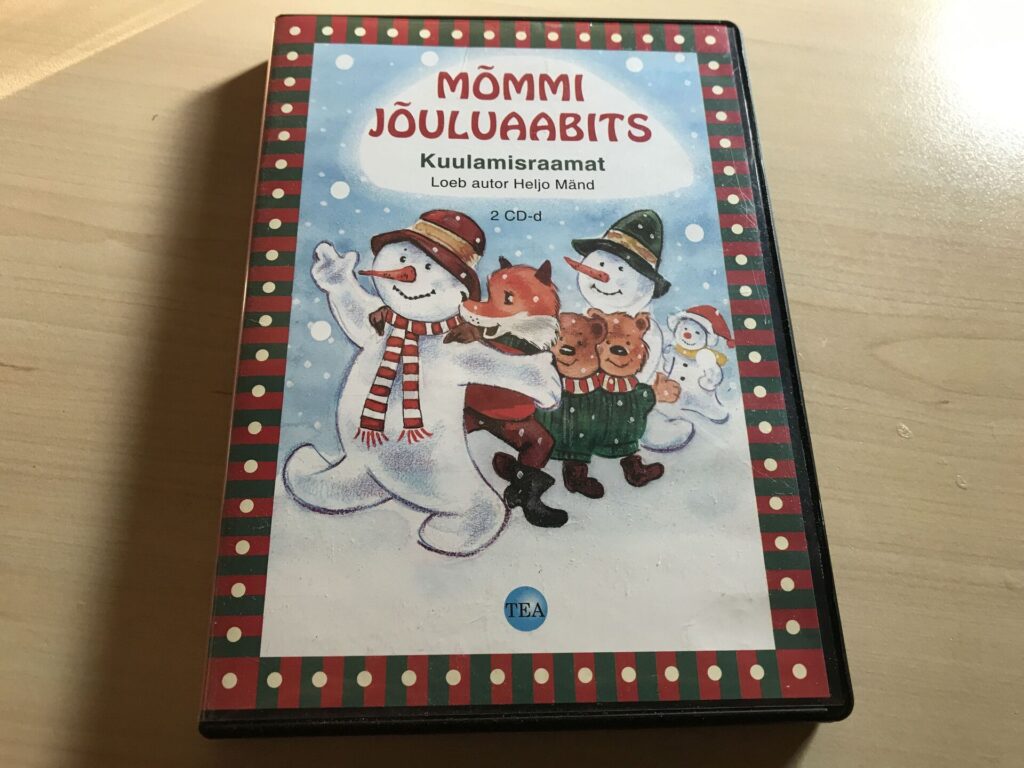 Mõmmi Jõuluaabits Heljo Mänd Kuulamisraamat 2DVDd