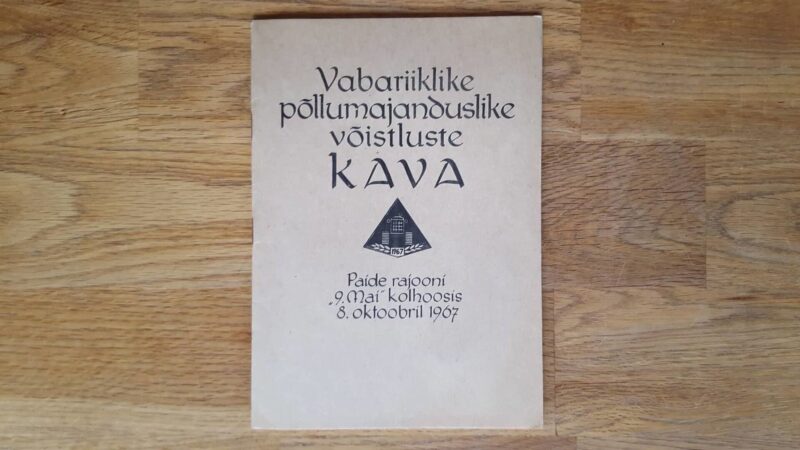 49147890 Vabariiklike põllumajanduslike võistluste kava 1967