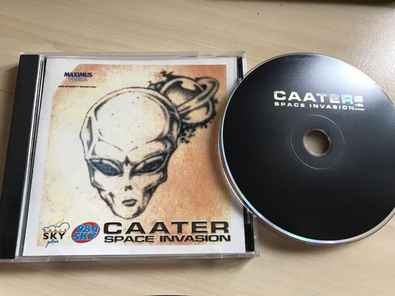 Caater - Space Invasion Haruldus CD