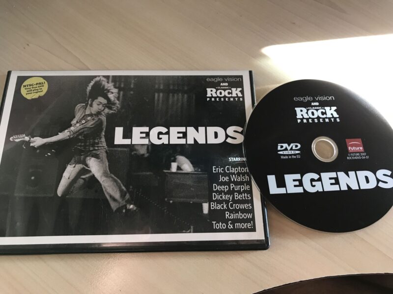 Legends Deep Purple Eric Clapton Joe Walsh jt DVD