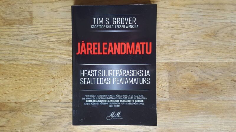Järeleandmatu . Tim S. Grover