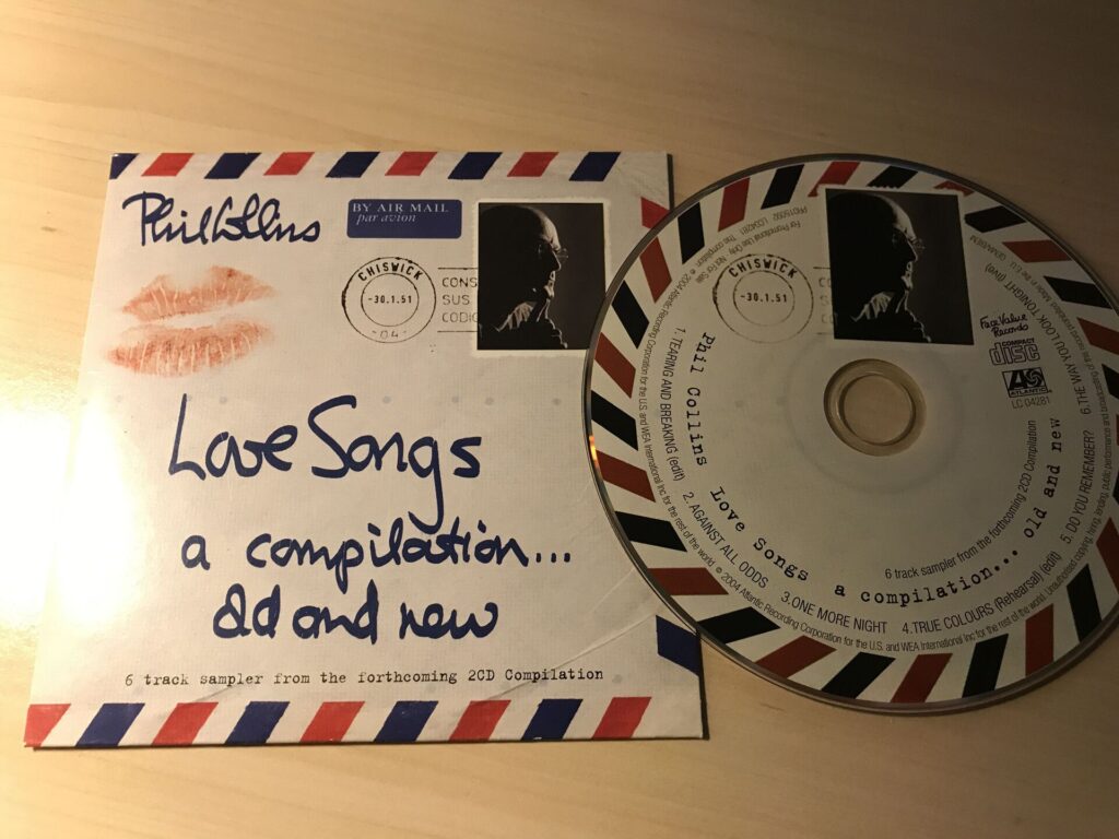 Phil Collins - Love Songs A Compilation Old A New CD