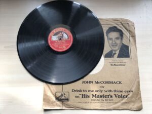 His Masters Voices Šellak Plaat Itaalia 12