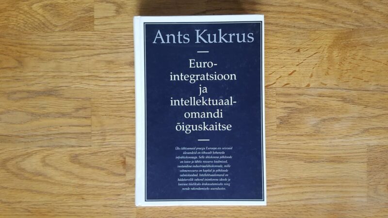 50370285 Eurointegratsioon ja intellektuaalomandi õiguskaitse
