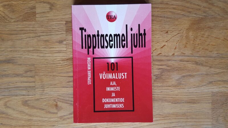 Tipptasemel juht . Stephanie Winston