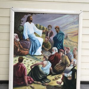 Suur Maal Lõuendil Kristuse Jumala Temaatikaga