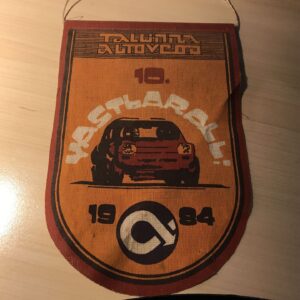 Tallinna Auto Võidusõit Ralli 1984 Vimpel