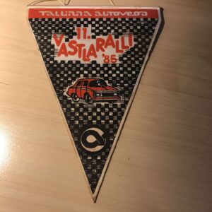 Tallinna Autoveod Vastlaralli 1985 Ralli Vimpel