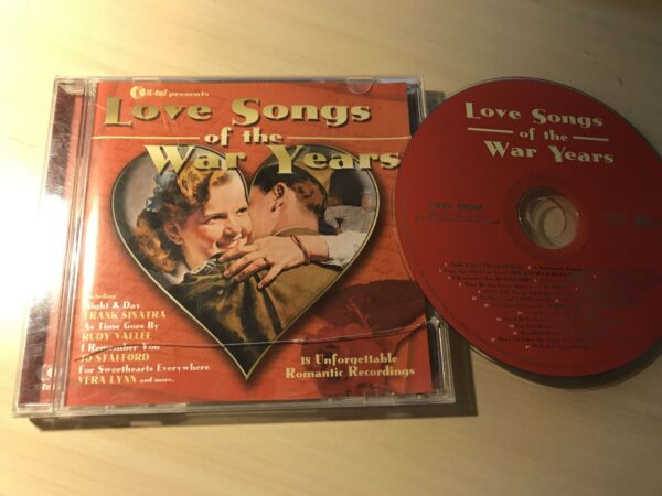 Love Songs Of The War Years CD Armastuslaulud Sõjaajal