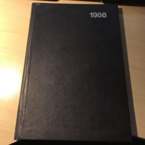 1986 Päevik Kasutamata