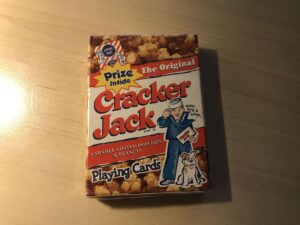 Uus! Cracker Jack Mängukaardid