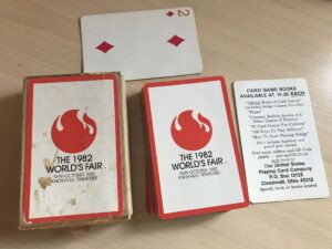 1982 Worlds Fair Mängukaardid