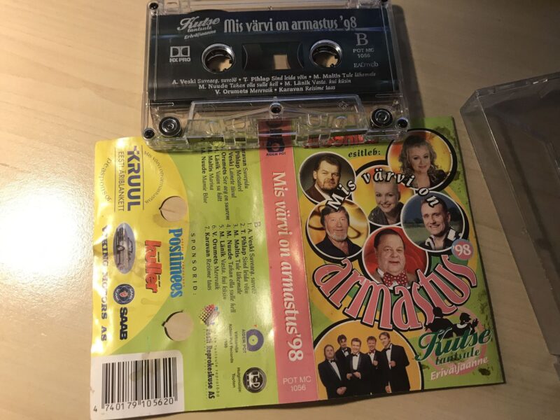 52032860 Mis Värvi On Armastus Kutse Tantsule Eriväljaanne kassett