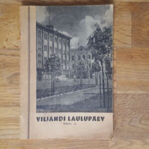Viljandi rajooni 1958. aasta laulupäeva juht . Viljandis