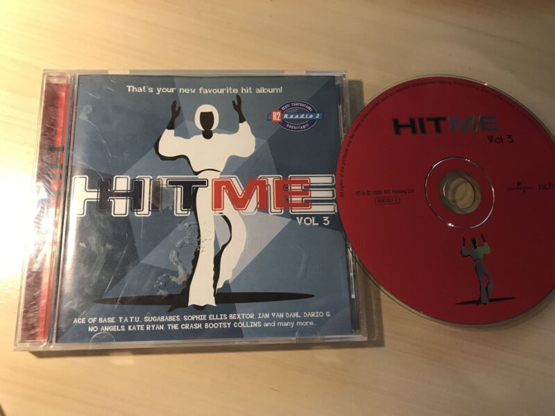 Hit Me Vol 3 Raadio 2 Tantsu Klubimuusika CD