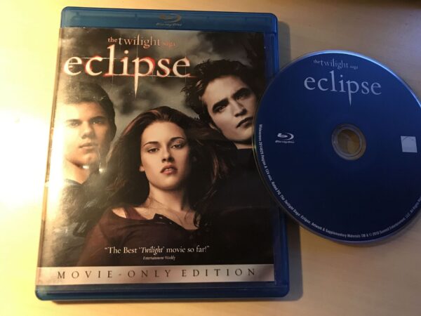 Twilight Videviku Saaga Eclipse Blu-ray