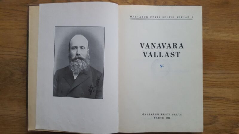 Vanavara vallast . 1932
