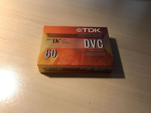 52586433 Uus! TDK DVC60 kassett