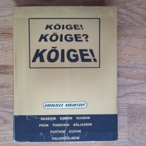 Kõige! Kõige Kõige! Brian Williams