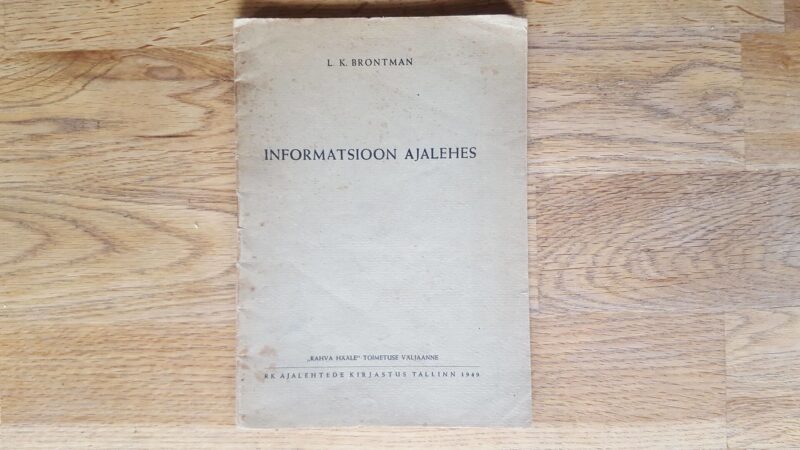 53104253 Informatsioon ajalehes . 1949