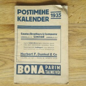 Postimehe kalender 1935