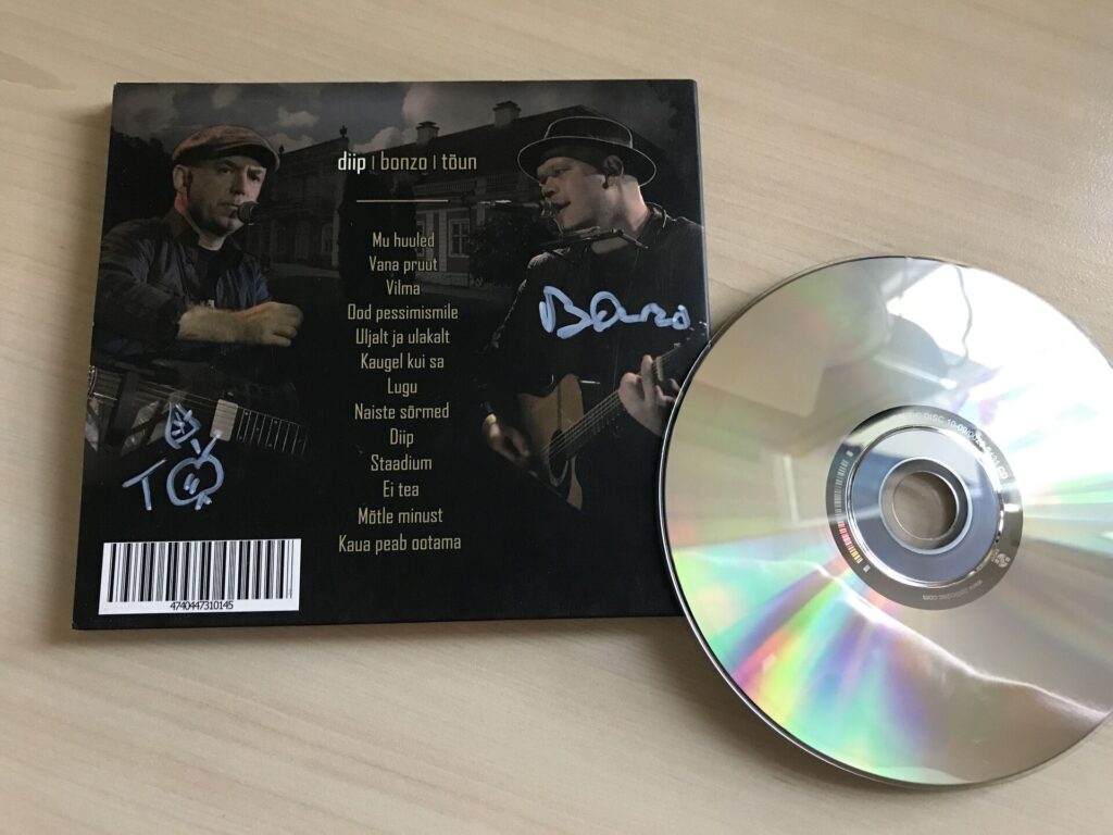Autogrammidega! Bonzo ja Tõun - Diip CD