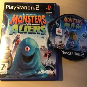 Monsters vs Aliens Ps2 Playstation 2