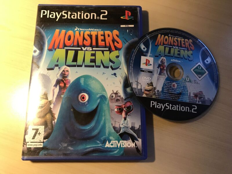55093737 Monsters vs Aliens Ps2 Playstation 2