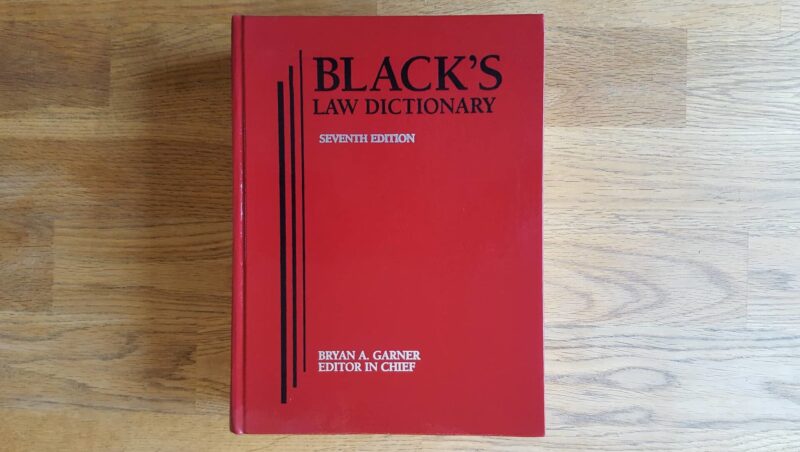 56918149 Black's Law Dictionary - Seven Edition