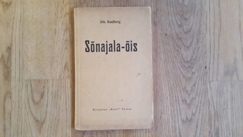 59240307 Sõnajala-õis . Johannes Kallak . 1931