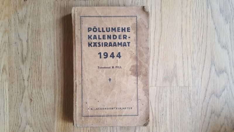 59510962 Põllumehe kalender-käsiraamat 1944