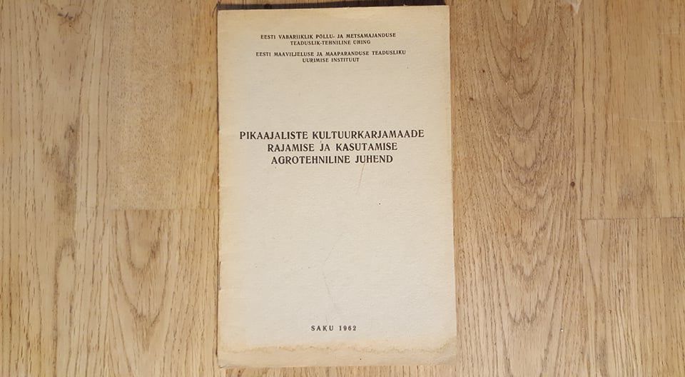 Pikaajaliste kultuurkarjamaade rajamise ja kasutamise agrote