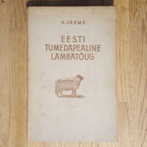 Eesti tumedapealine lambatõug . Kristjan Jaama