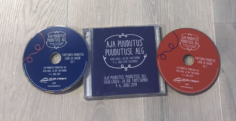 60109938 Tantsupeo puudutus lood ja laulud CD 1 ja 2