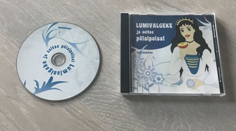 60700363 Forte "Lumivalgeke ja Seitse Pöialpoissi" kuuldemäng CD