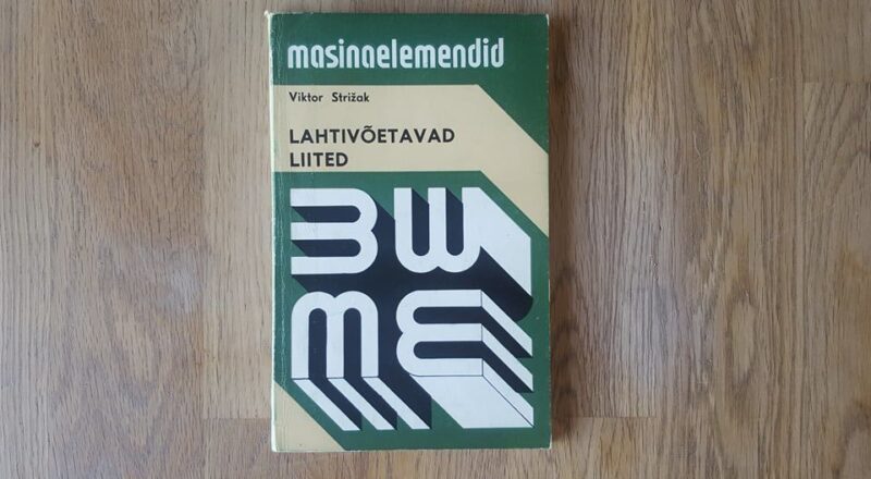61023111 Lahtivõetavad liited . Viktor Strižak . Masinaelemendid