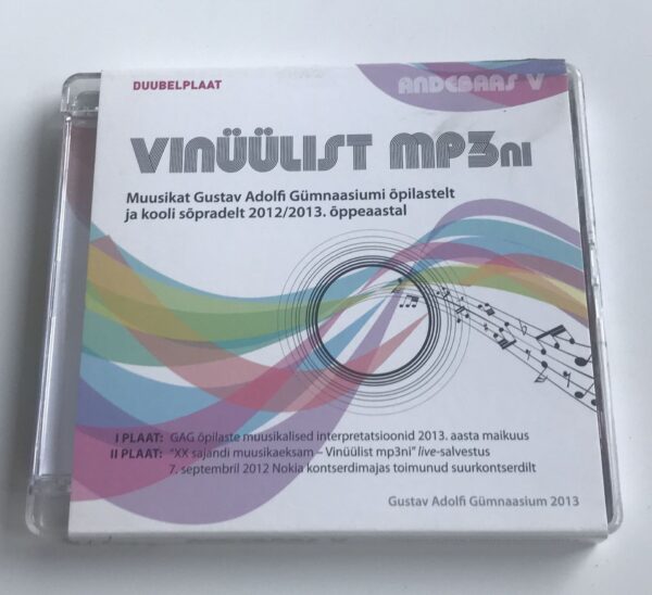 Vinüülist Mp3ni - Gustav Adolfi Gümnaasium