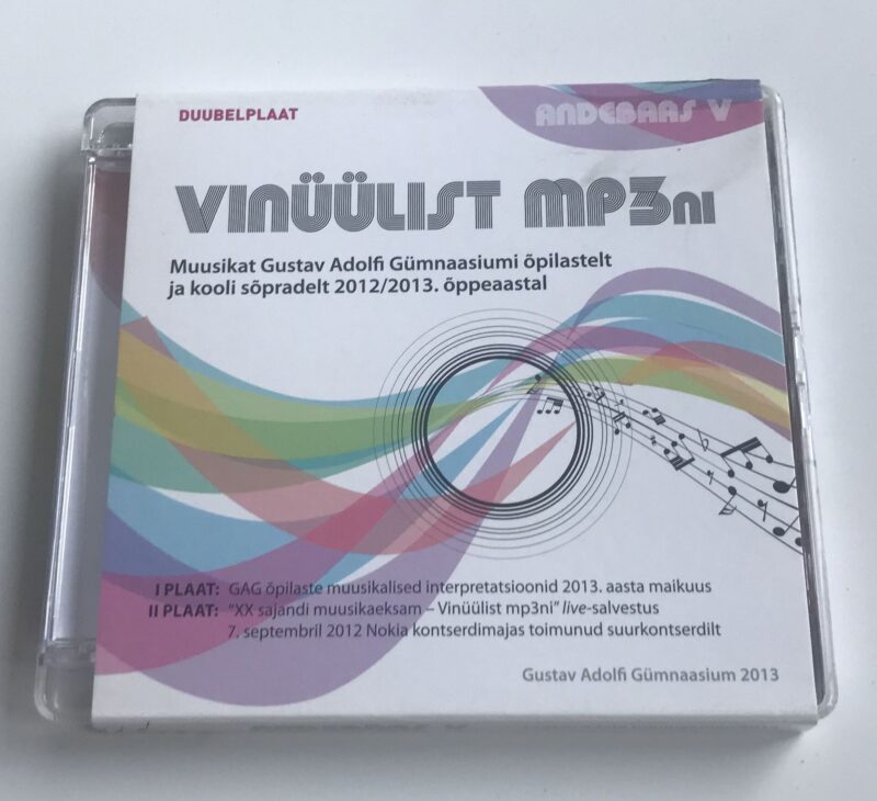 61030092 Vinüülist Mp3ni - Gustav Adolfi Gümnaasium